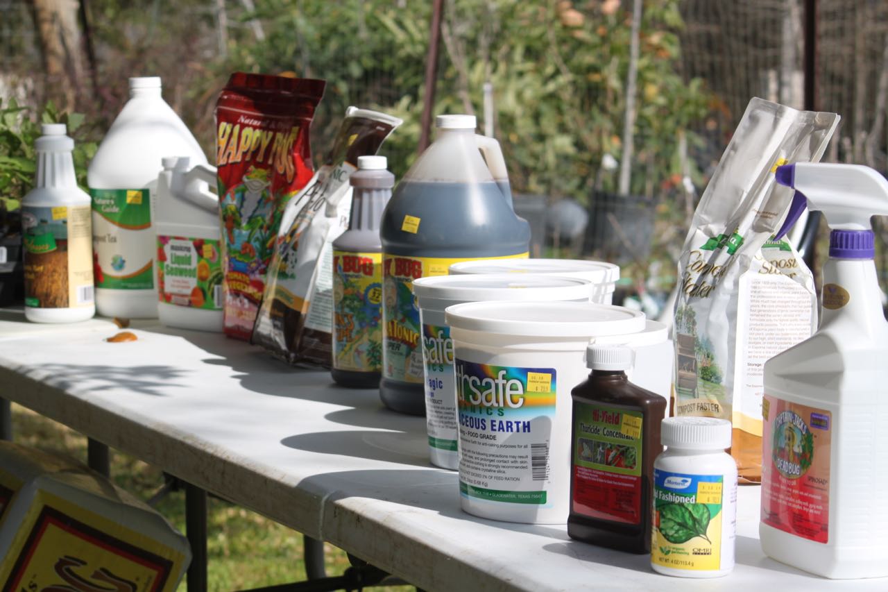 Natural products help build a beautiful garden