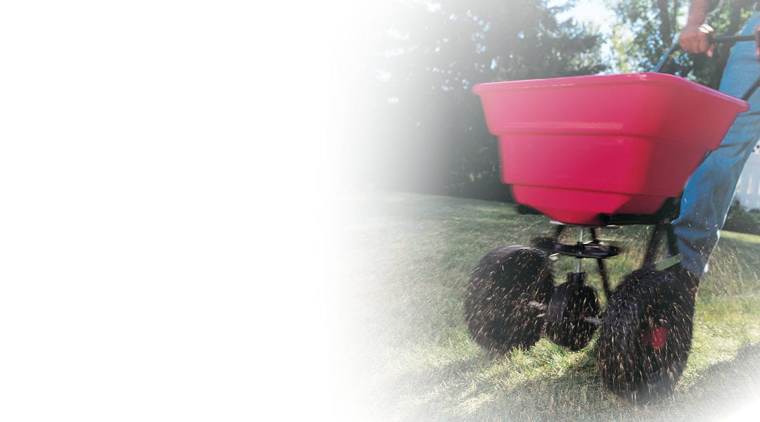 Fall Fertilizer for fall lawn care.
