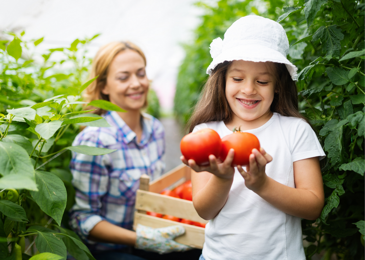 Mother and Daughter holding their edibles
