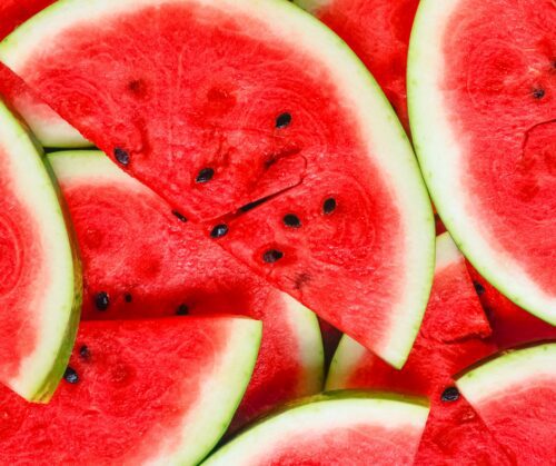 Ripe watermelon