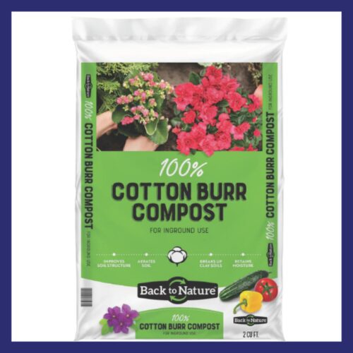 Cotton Burr Compost Bag