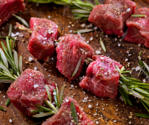Appetizers with fresh herbs